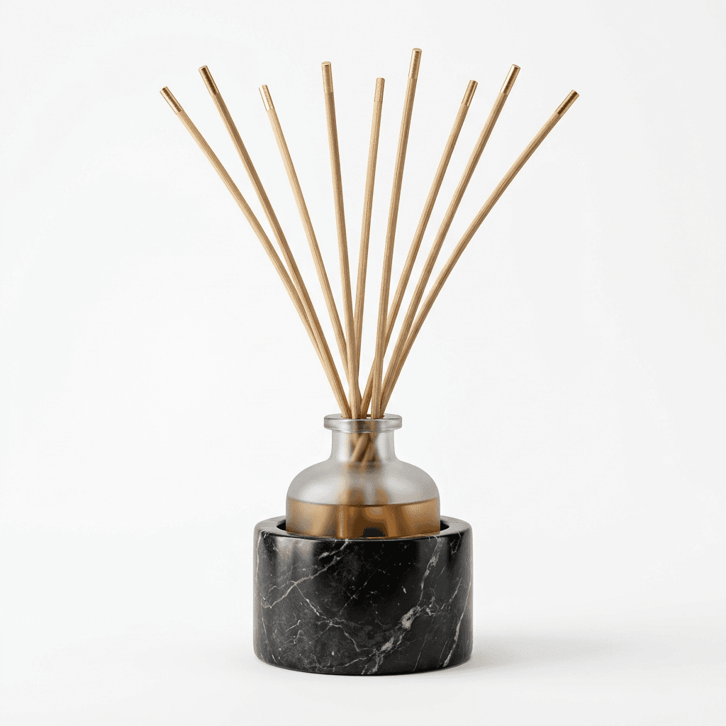 Noir Marble Reed Diffuser Set